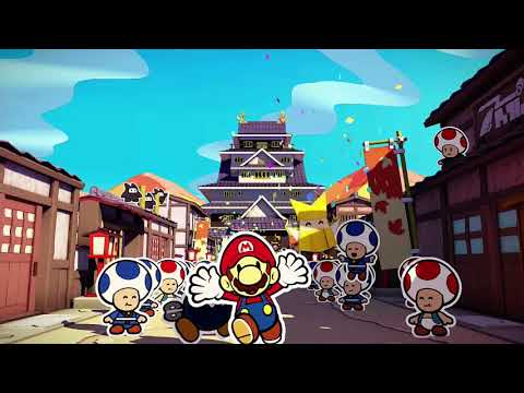 Paper <strong>Mario</strong> Shogun Studios #11 <strong>BLUE</strong> STREAMER CLEARED(Rubber Band)