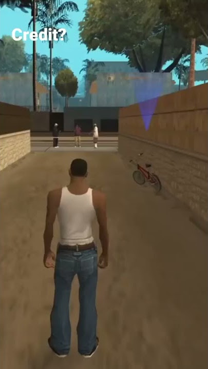 FUNNY MOMENT GTA SAN ANDREAS !! UCOK MERAJALELA #Shorts #GTA