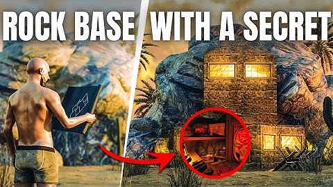 I LIVED In A HIDDEN ROCK BASE In Rust Console Edition! (Rust Console Movie)