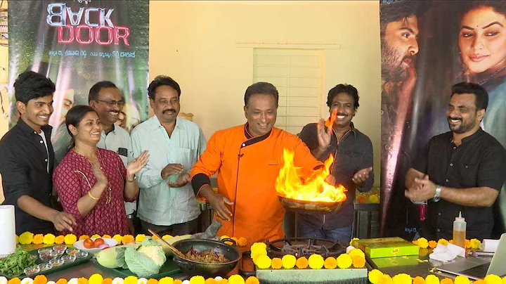 Chef Sanjay Thumma Launches Back Door Movie Song I...