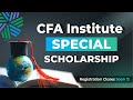 CFA Institute | Special Scholarship for CFA Level 1