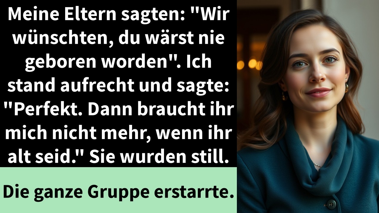 Meine Eltern sagten: 