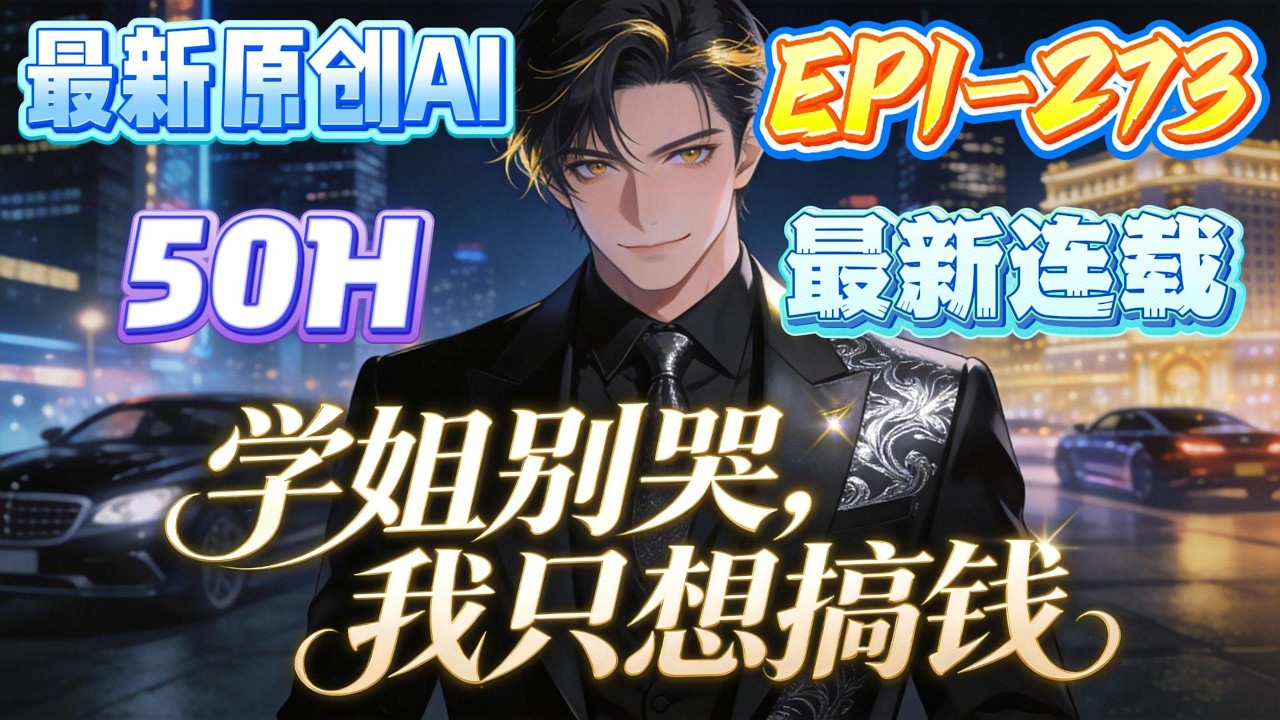 【🔥超长爽文🔥】《学姐别哭，我只想搞钱》第1-273集|穿越回高中，冷艳总裁老妈逼我当妈宝，美女老师要我装乖学生，校花学姐求我专一。可惜，三十多岁的灵魂藏不住——不当老实人，专治各种不服！