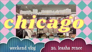 vlog: rainy weekend shopping in chicago + haul :)