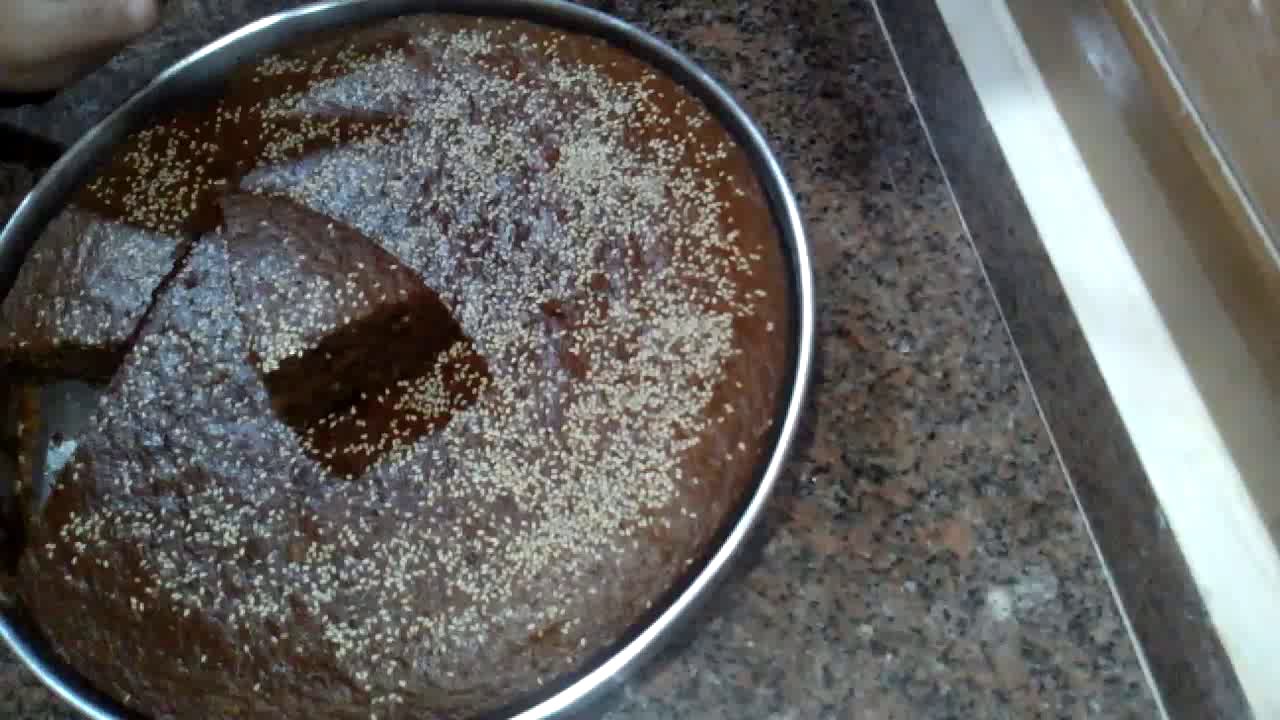 محوجه العسل الاسمر بدون بيض مطبخ اميره صبح