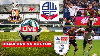 Bradford vs Bolton 0-1 Live League One play-off Semi-final Football EFL Match Score Highlights 2026