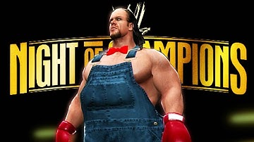 FAT UNDERTAKER + NIGHT OF CHAMPIONS PPV!! (WWE 2K14 Universe Mode)