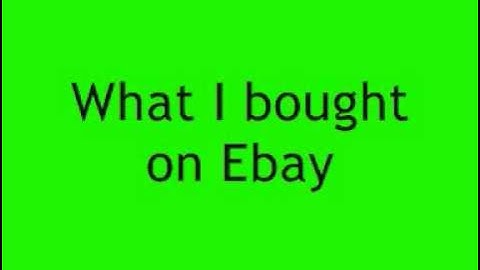 Ebay Song, Weird Al Yankovic: Lyrics