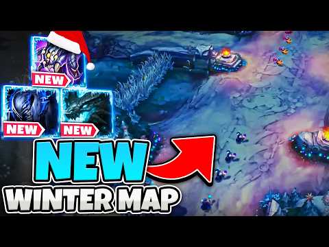 RIOT JUST RELEASED THE NEW WINTER MAP FOR SUMMONER S RIFT AND IT S 100 AMAZING