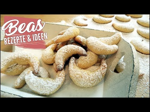 Vanillekipferl (German Vanilla Crescent Cookies) are traditional German Christmas Cookies made with . 