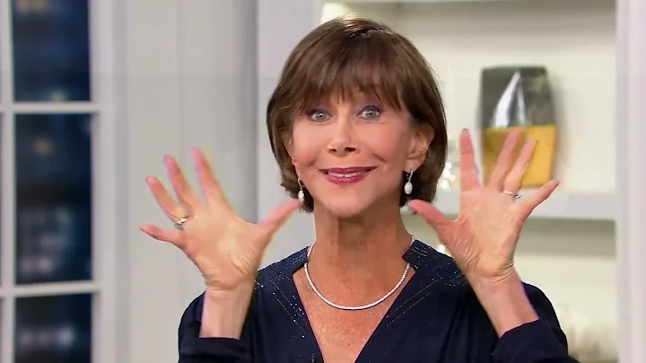 Diamonique x Kathy Levine Knockout Pave Earrings, ...