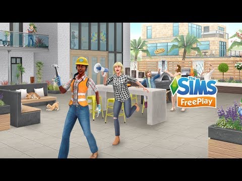 The Sims FreePlay Backyard Beautification Update Trailer (Google Play) - SPA