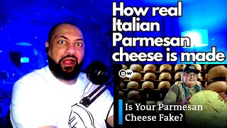 FIRST TIME REACTING TO | How real Italian Parmesan cheese is made