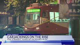 Carjackings on the rise in the District