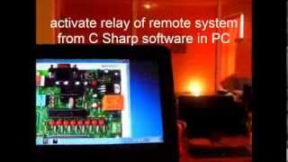 C Sharp Software graphics interface for 18F2550 microcontroller remote control screenshot 5