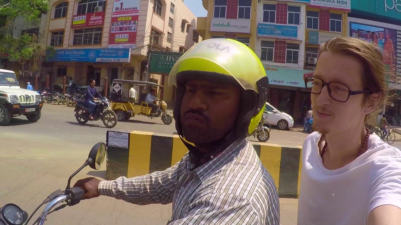 Ola (Uber) Moped in Varanasi, India. - YouTube