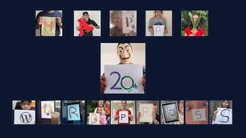 WordPress Anniversary: A Celebration of 20 Years of Open Source Power