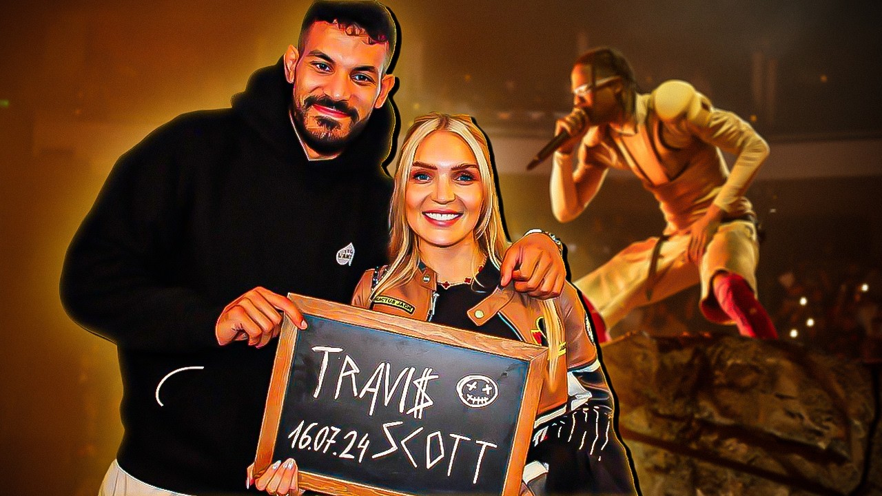 Travis Scott Konzert mit Alexis 💀 (benehmt euch)