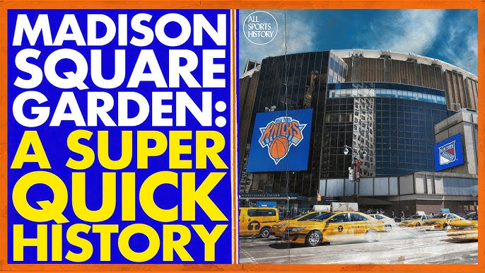 New York Knicks Stadium Framed Canvas Prints Madison Square Garden