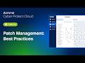 Patch Management: Best Practices