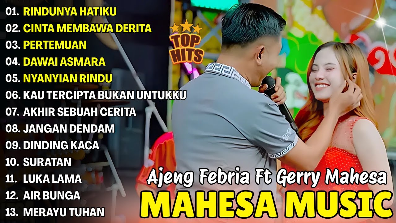 RINDUNYA HATIKU, CINTA MEMBAWA DERITA - AJENG FEBRIA - TERBARU DANGDUT KOPLO MAHESA 2025
