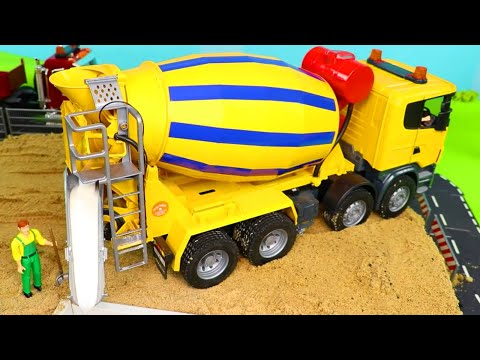 A Concrete Mixer and other Toy