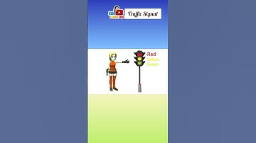 Traffic Lights l Traffic signal for kids lTraffic Rules For Kids|Road Safety l#trafficsignal #shorts