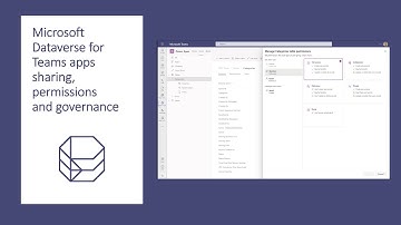 Microsoft Dataverse for Teams apps sharing, permissions and governance