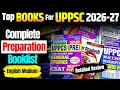 UPPSC Booklist english Medium | Most Important Booklist for UPPSC | uppsc booklist