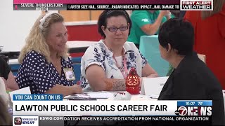 Lawton Public Schools holds career fair to fill district jobs