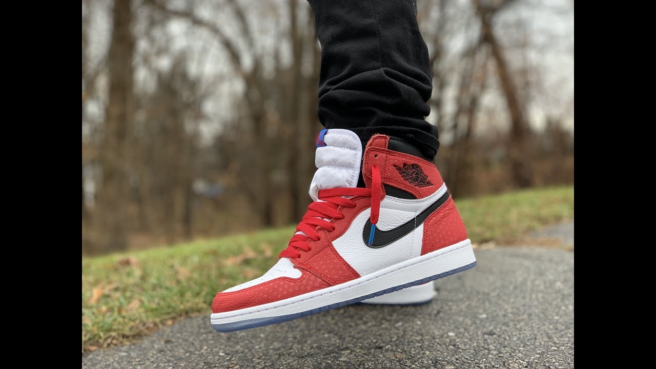 jordan 1 origin spider man