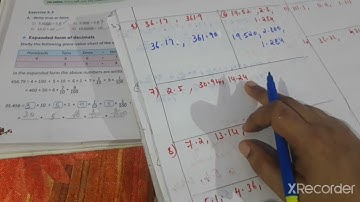 Class:4th Maths,Orient Black Swan syllabus, Ch:The decimal Systems, Ex:9.5 till 9.9,Part-2