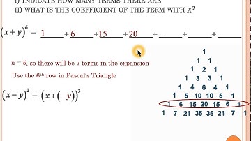 Chapter 6-Lesson # 6: Binomial Theorem