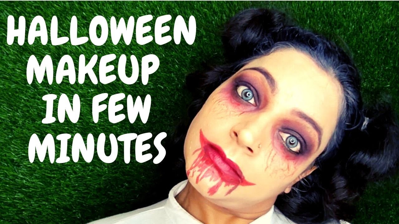 Simple Halloween Makeup Tutorial for Beginners Halloween Makeup