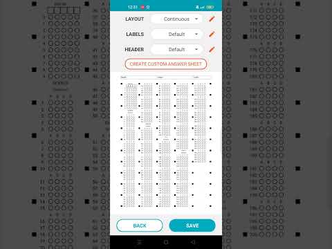 HOW TO CREATE ANSWER SHEET USING EVALBEE APP( TAGALOG VERSION)