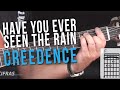Creedence - Have You Ever Seen The Rain (como tocar - aula de violão)