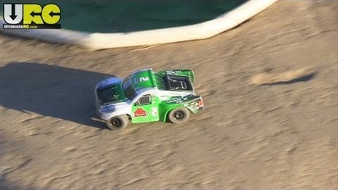 Redcat Caldera SC-10e w/ new tires on the track, no music