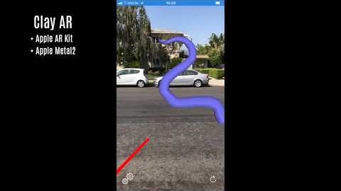 Clay Paint ARKit Demo