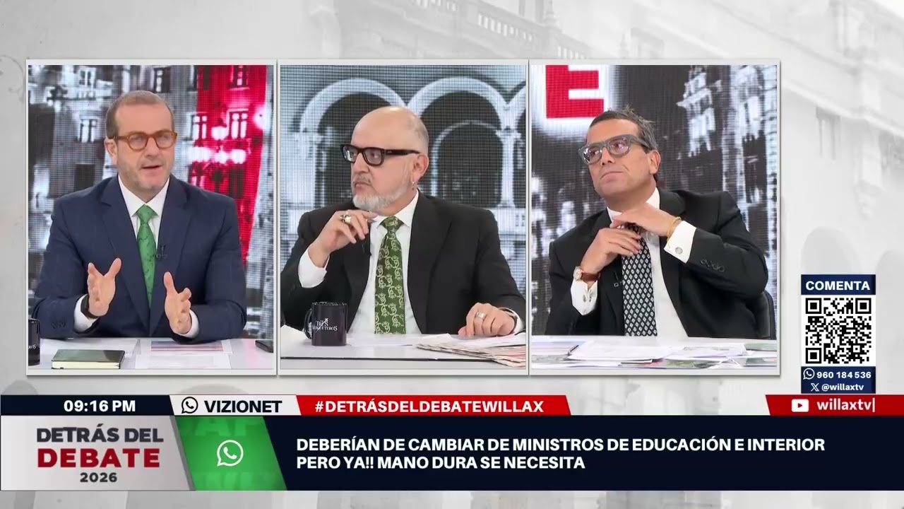 Detrás del Debate - SET 21 - 5/8 - ESCUELA DE VIOLENCIA | Willax