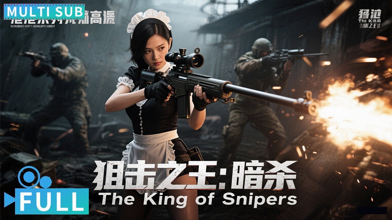 【Multi Sub】《狙击之王：暗杀/ The King of Snipers 》美女狙击手化身性感女仆  暗中伏击一击制敌丨#电影 #腾讯视频 #动作电影