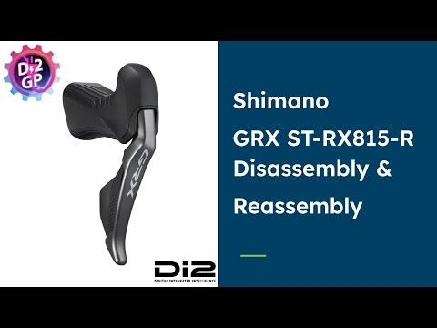 Shimano GRX ST-RX815-R Disassembly & Reassembly Instructions