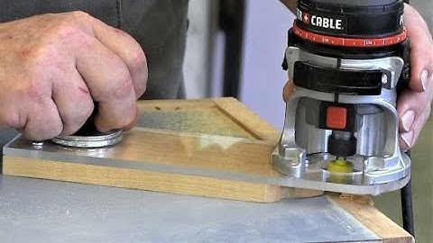 Best Router Jig Ever for Precise Flush Cuts