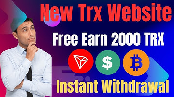 NEW TRX MINING SITE TODAY 2023 | NEW TRX MINING SITE  NEW USD MINING WEBSITE  TRX MINING SITE