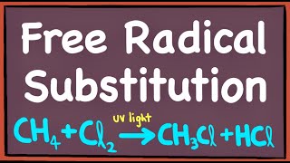 Free Radical Subsution Mechanism For Alkanes Gce A Level Chemistry