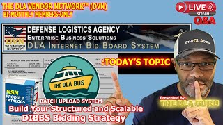 How to Win DLA Contracts: DIBBS Bidding Strategy Live Demo