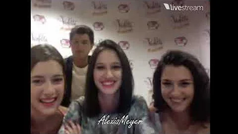 Twitcam de Clara Alonso, Lodo Comello, Alba Rico, ...