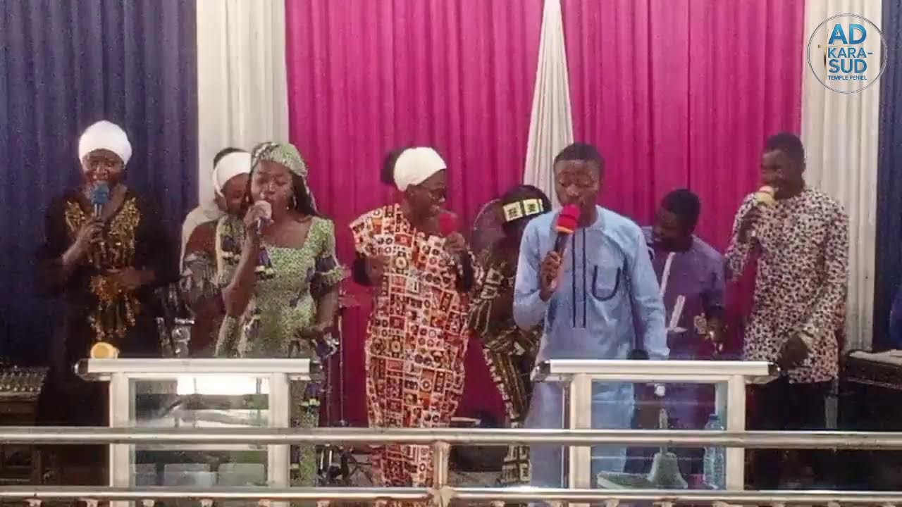 LOUANGE AVEC LE GROUPE DE LOUANGE ET D'ADORATION SALEM|| AD KARA  SUD