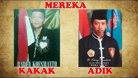 Raden Koeswanto dan Raden Totong Kiemdarto ✔️