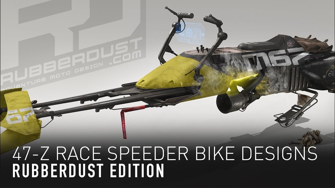47-Z Race Speeder Bike Concept - YouTube