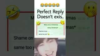 Perfect Reply That Saved the Conversation 😂 #funny #kpopmemes #memesbts #memes #bts #kpop #shorts